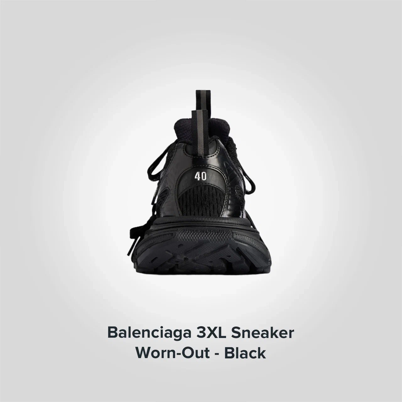 Balenciaga 3XL Sneaker 'Worn-Out - Black'