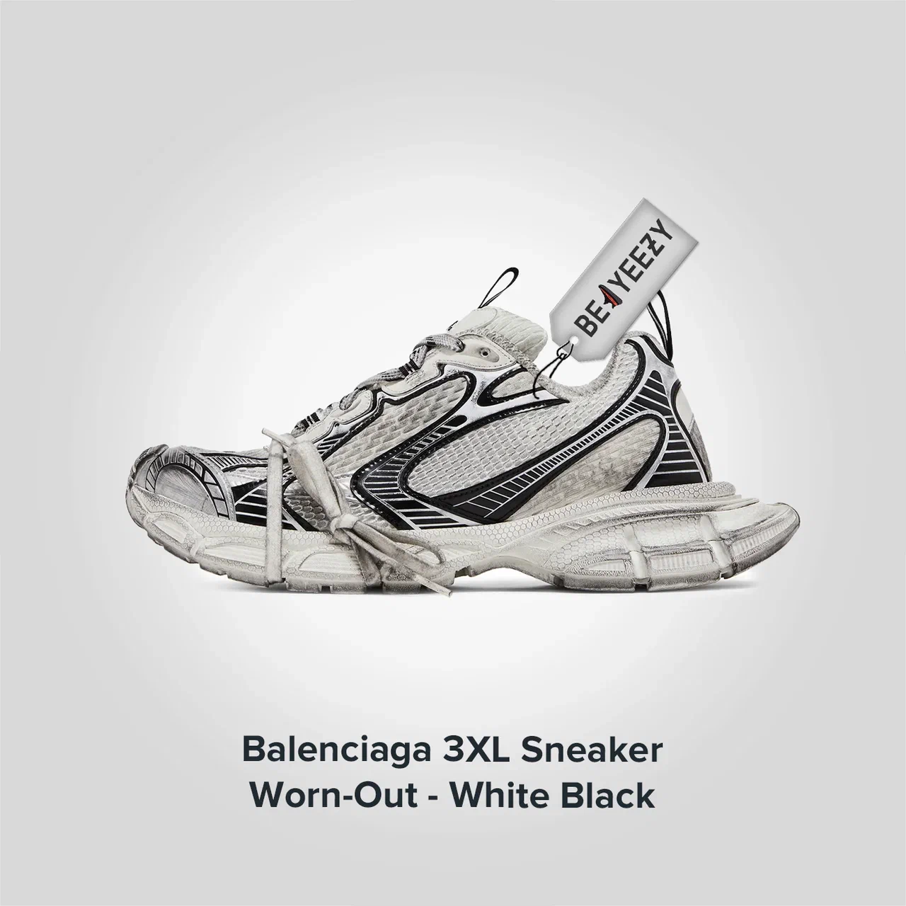 靴 balenciaga 3xl worn-out Balenciaga 3XL Sneaker Worn-Out Milk Bronze Old купить