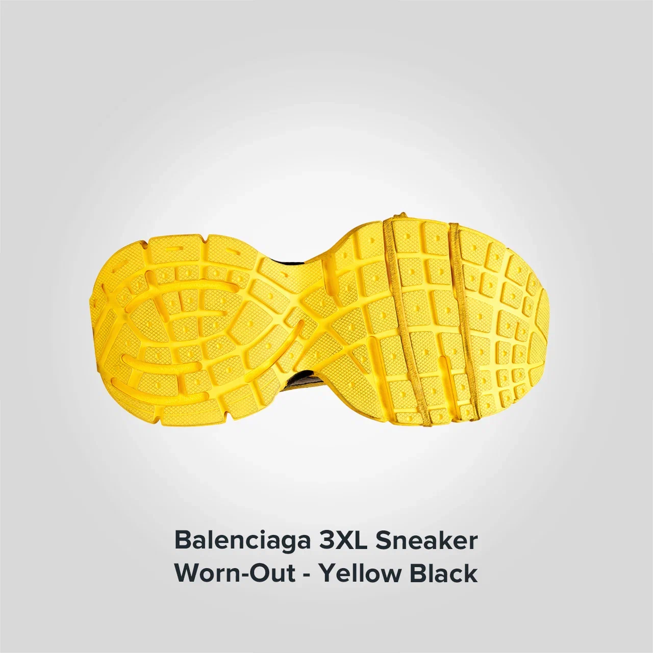 Balenciaga 3XL Sneaker 'Worn-Out - Yellow Black'