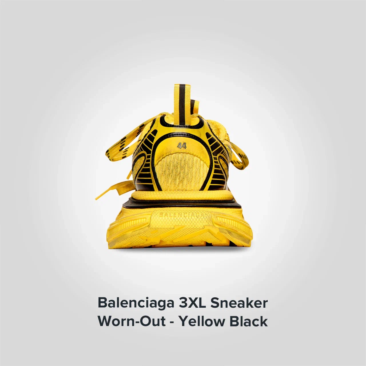 Balenciaga 3XL Sneaker 'Worn-Out - Yellow Black'