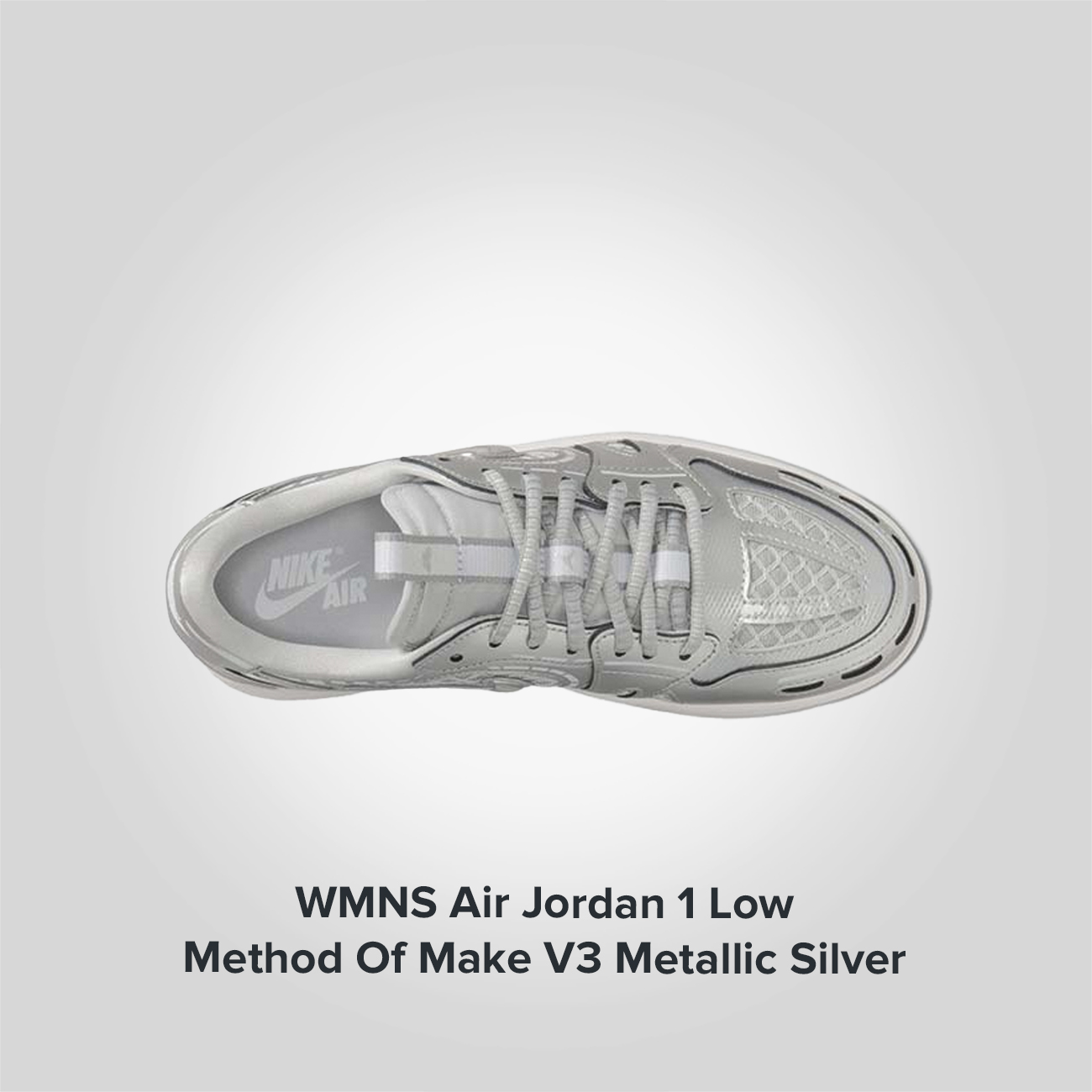 Jordan 1 Low Method Of Make V 3 Metallic Silver