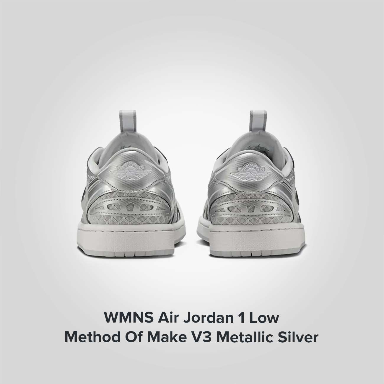 Jordan 1 Low Method Of Make V 3 Metallic Silver