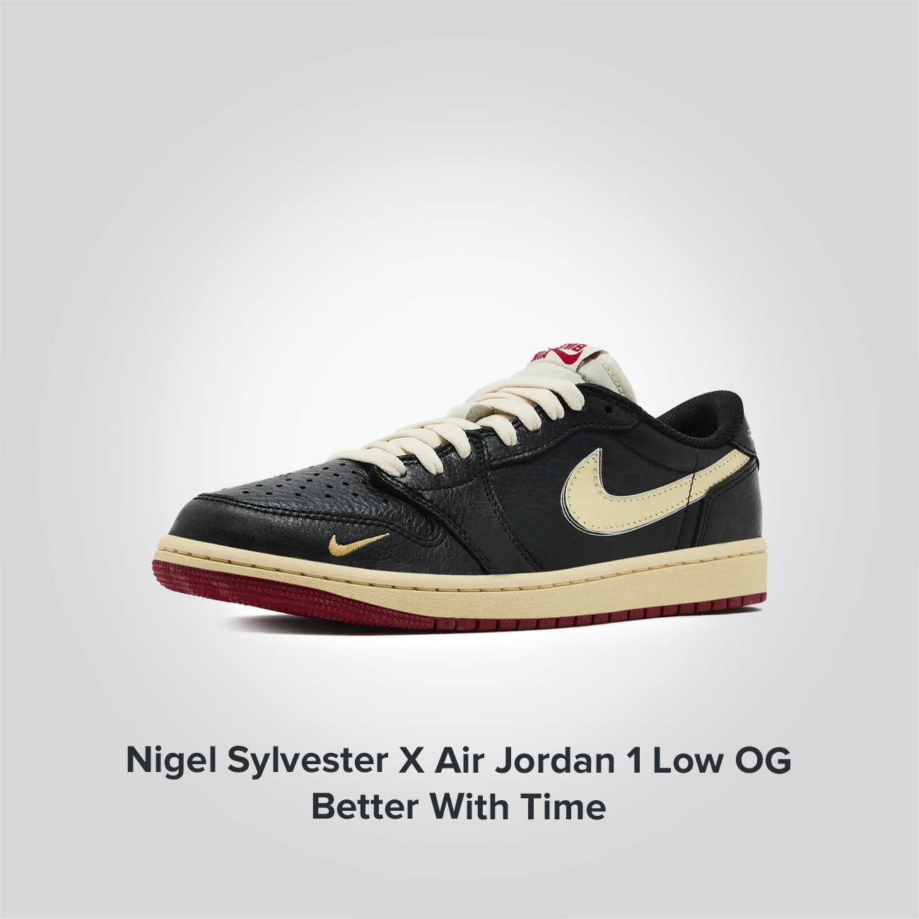Nigel Sylvester X Jordan 1 Low OG Better With Time