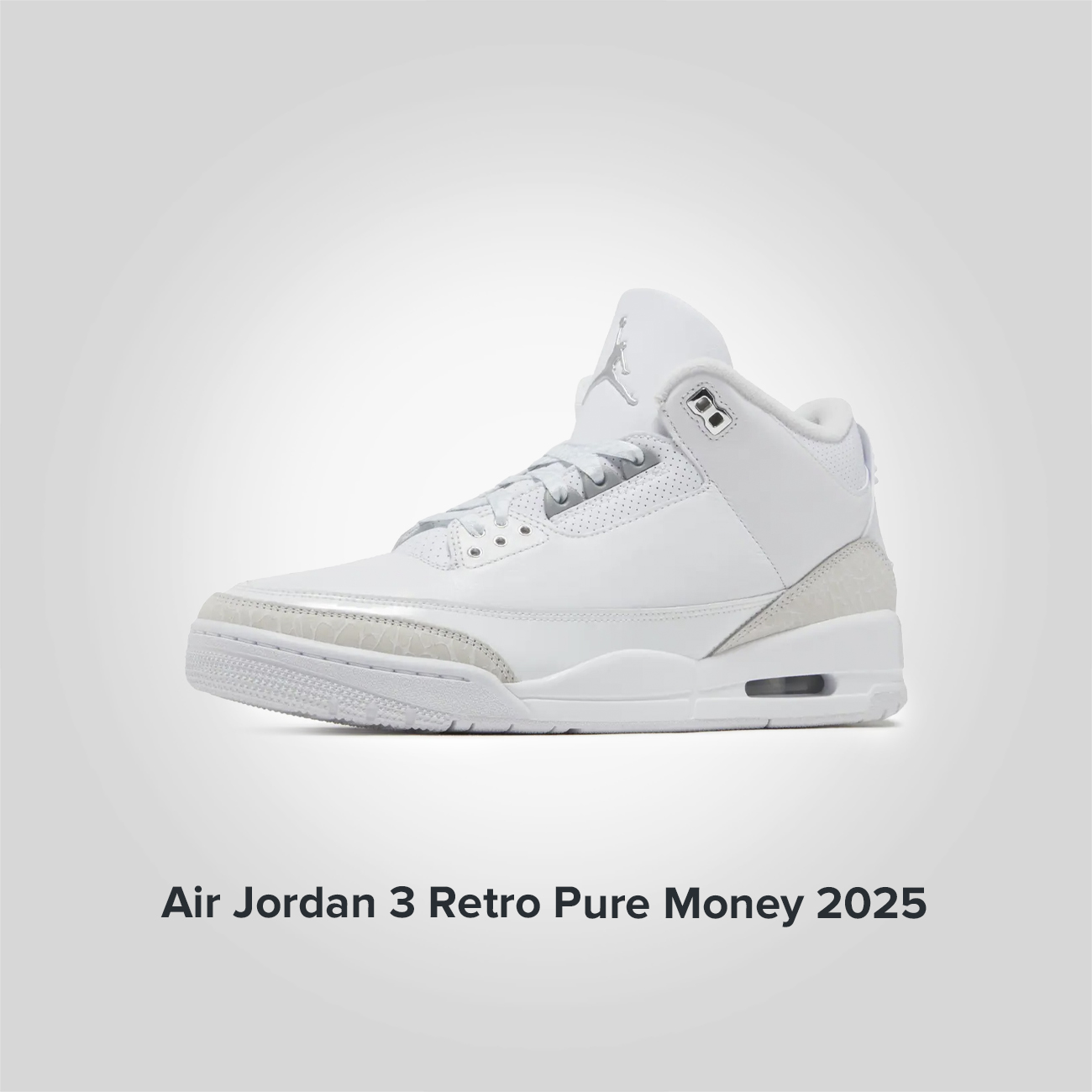 Jordan 3 Retro Pure Money 2025