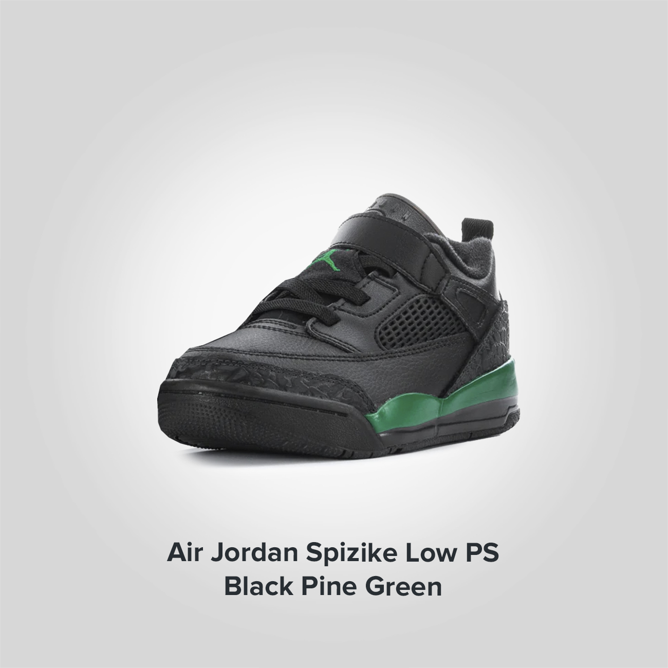 Jordan Spizike Low PS Black Pine Green