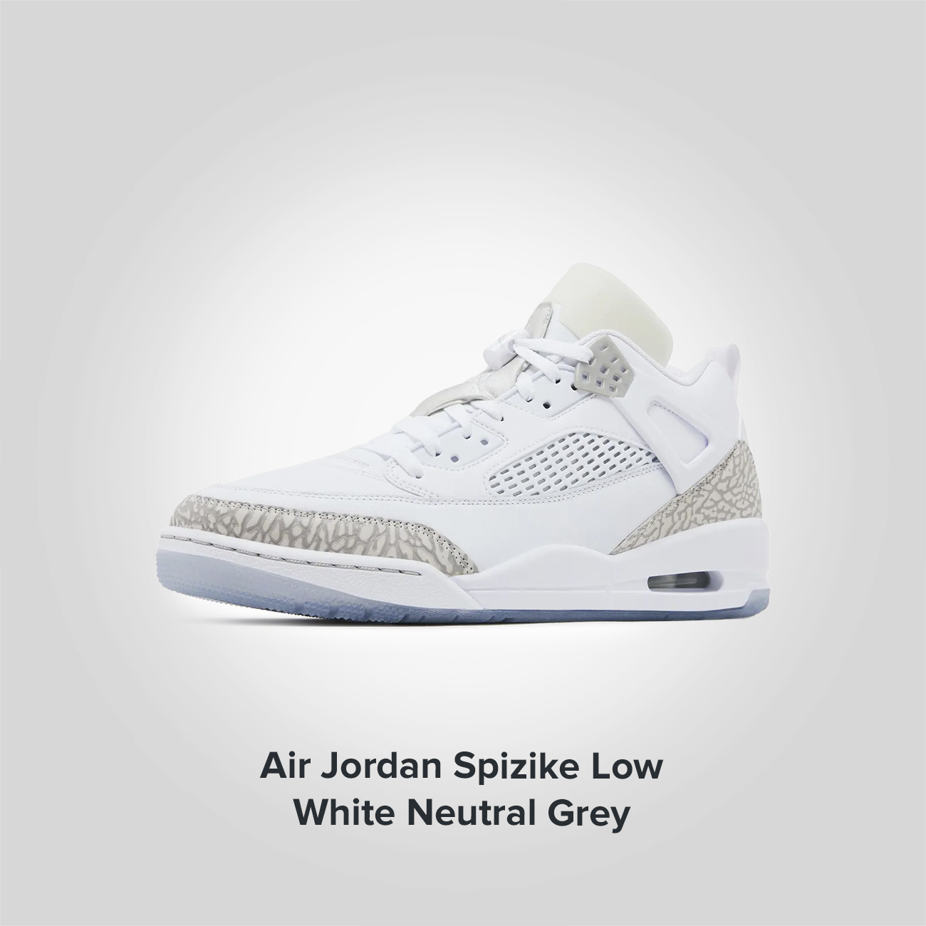 Jordan Spizike Low White Neutral Grey