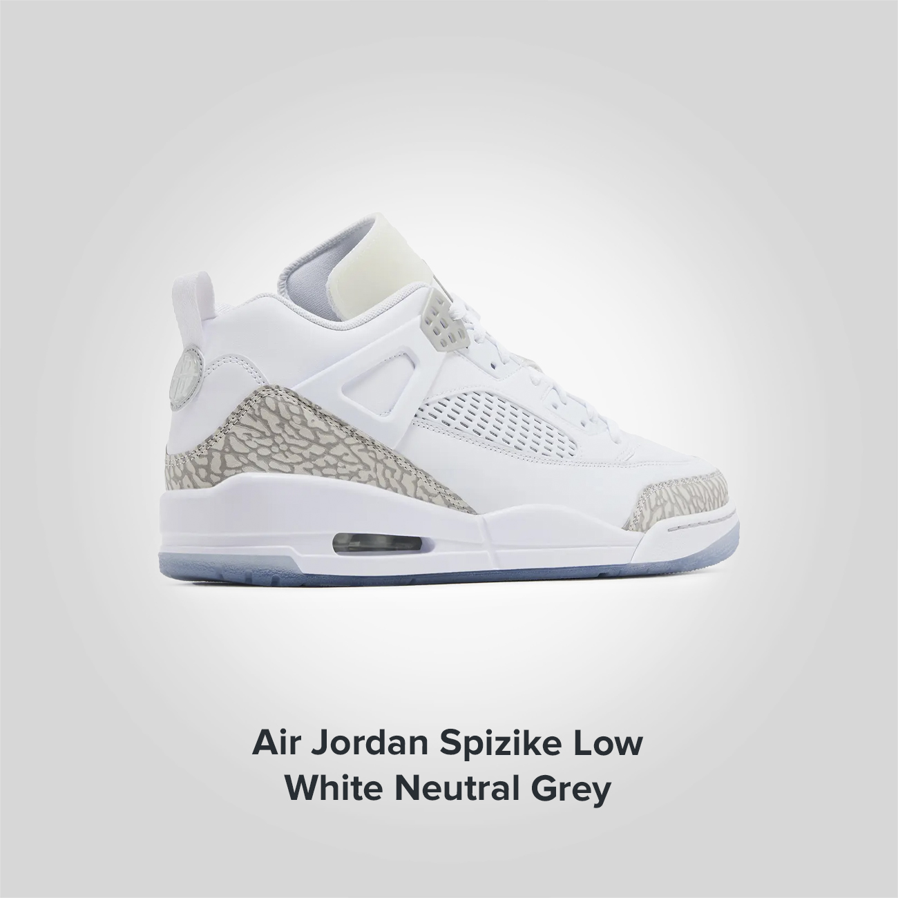 Jordan Spizike Low White Neutral Grey