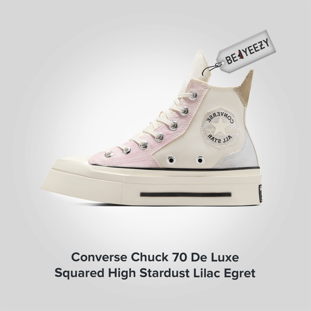 Chuck 70 De Luxe Squared High Stardust Lilac Egret