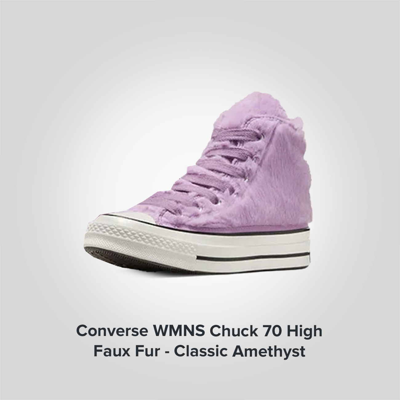 Chuck 70 High Faux Fur Classic Amethyst
