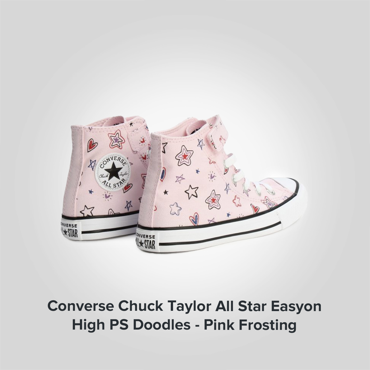 Chuck Taylor All Star Easy On High PS Doodles Pink Frosting