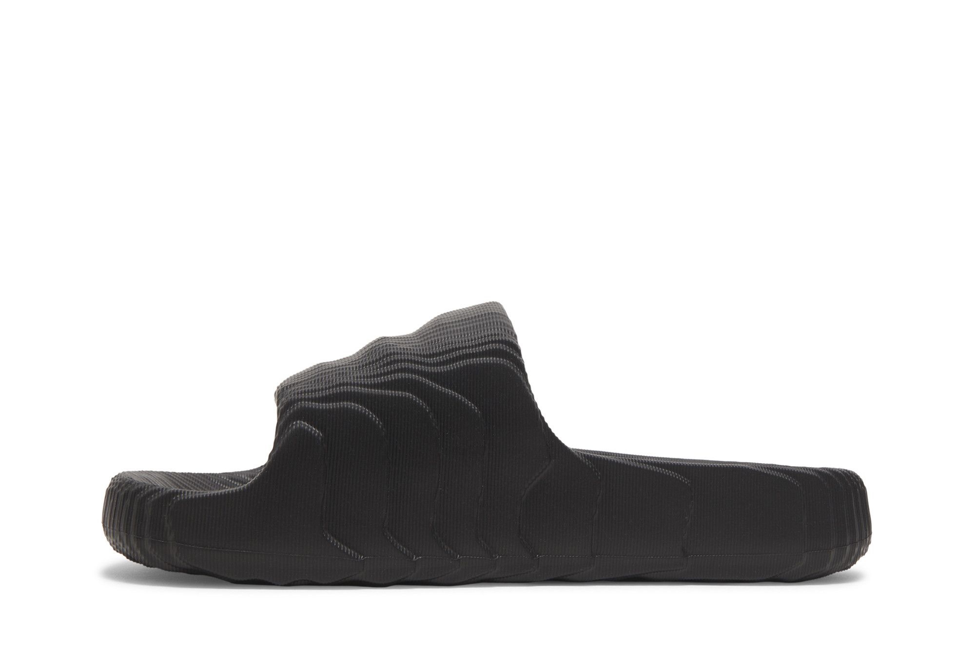 adidas Adilette 22 Slides 'Black Scarlet'