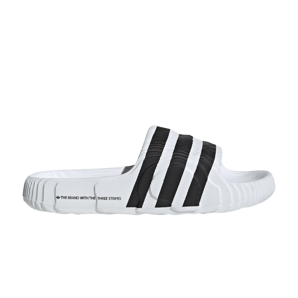 adidas Adilette 22 Slide 'White Black'