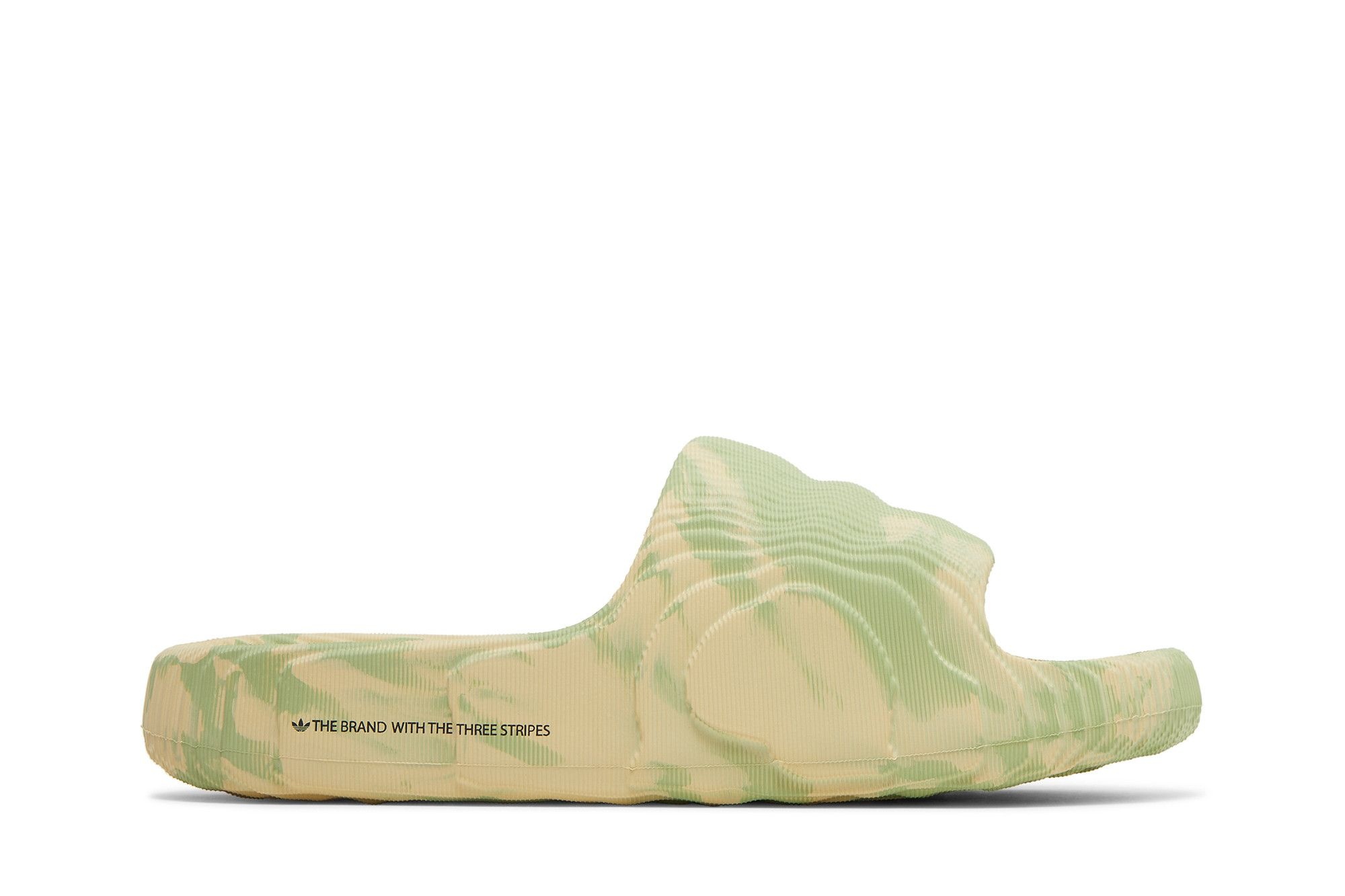 adidas Adilette 22 Slides 'Magic Lime Desert Sand'