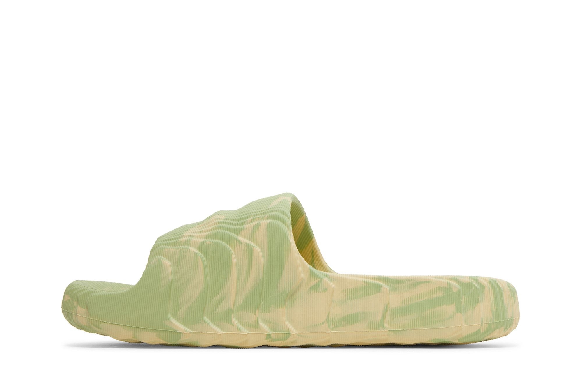 adidas Adilette 22 Slides 'Magic Lime Desert Sand'