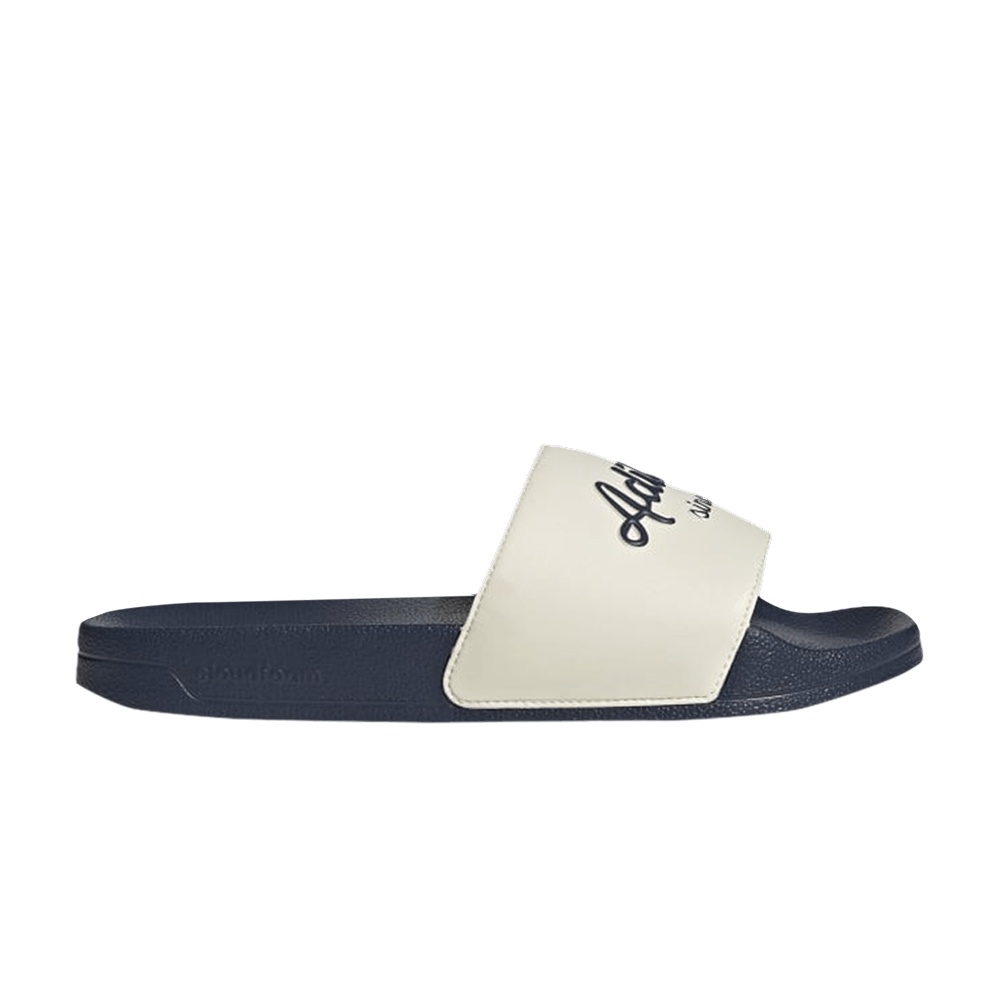 Adidas Adilette Shower Slide 'White Shadow Navy'