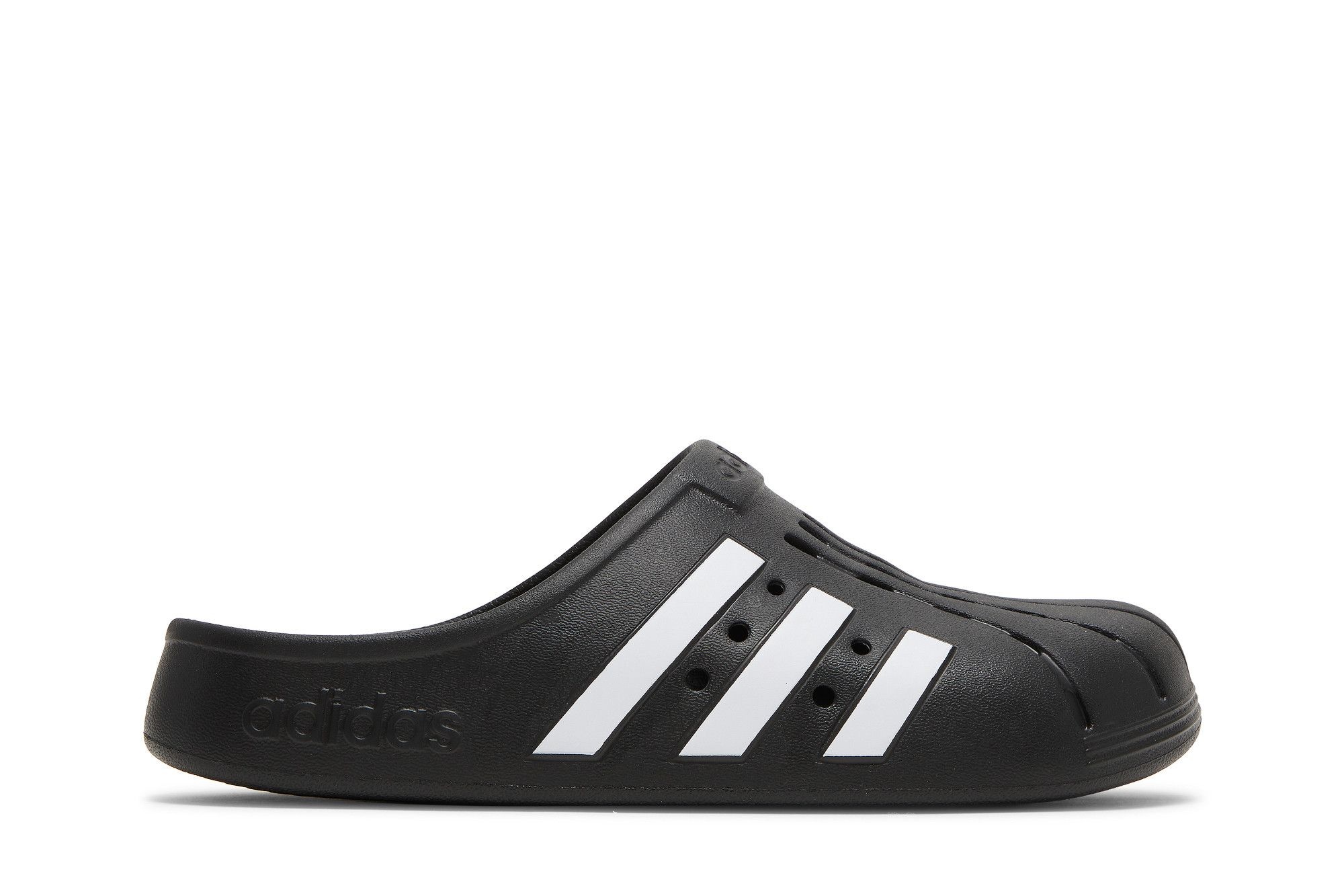 adidas Adilette Clog 'Black White'