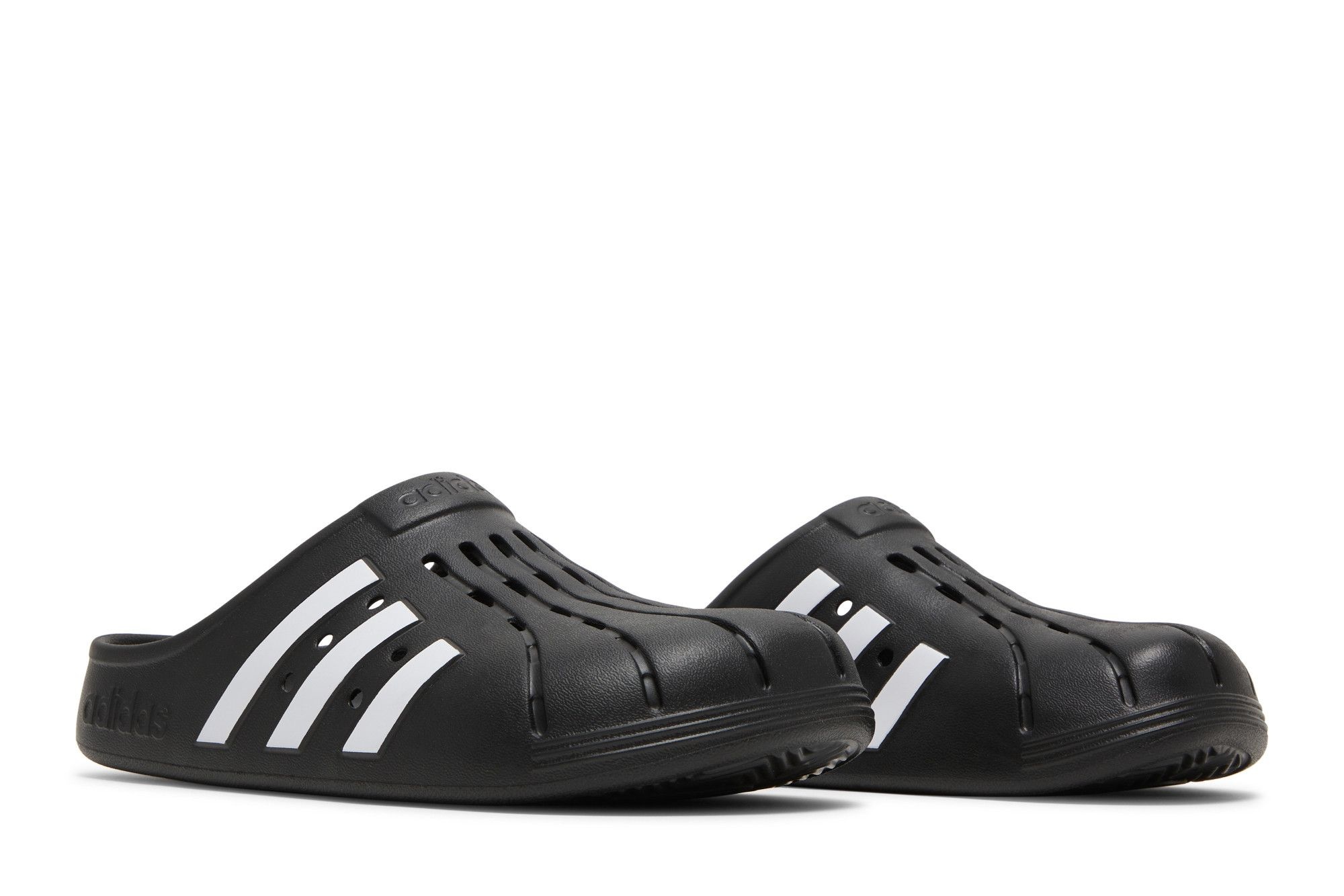 adidas Adilette Clog 'Black White'