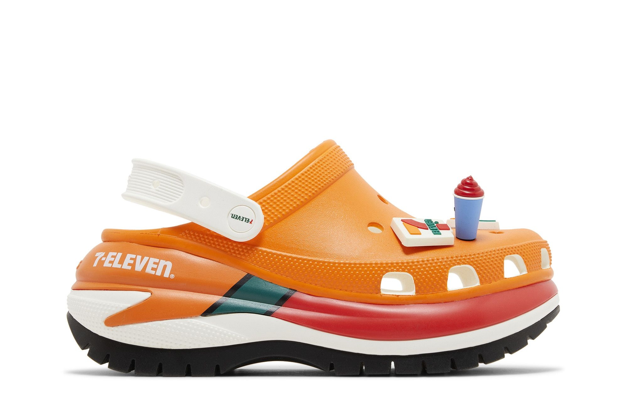 7-Eleven x Crocs Mega Crush Clog 'Orange'