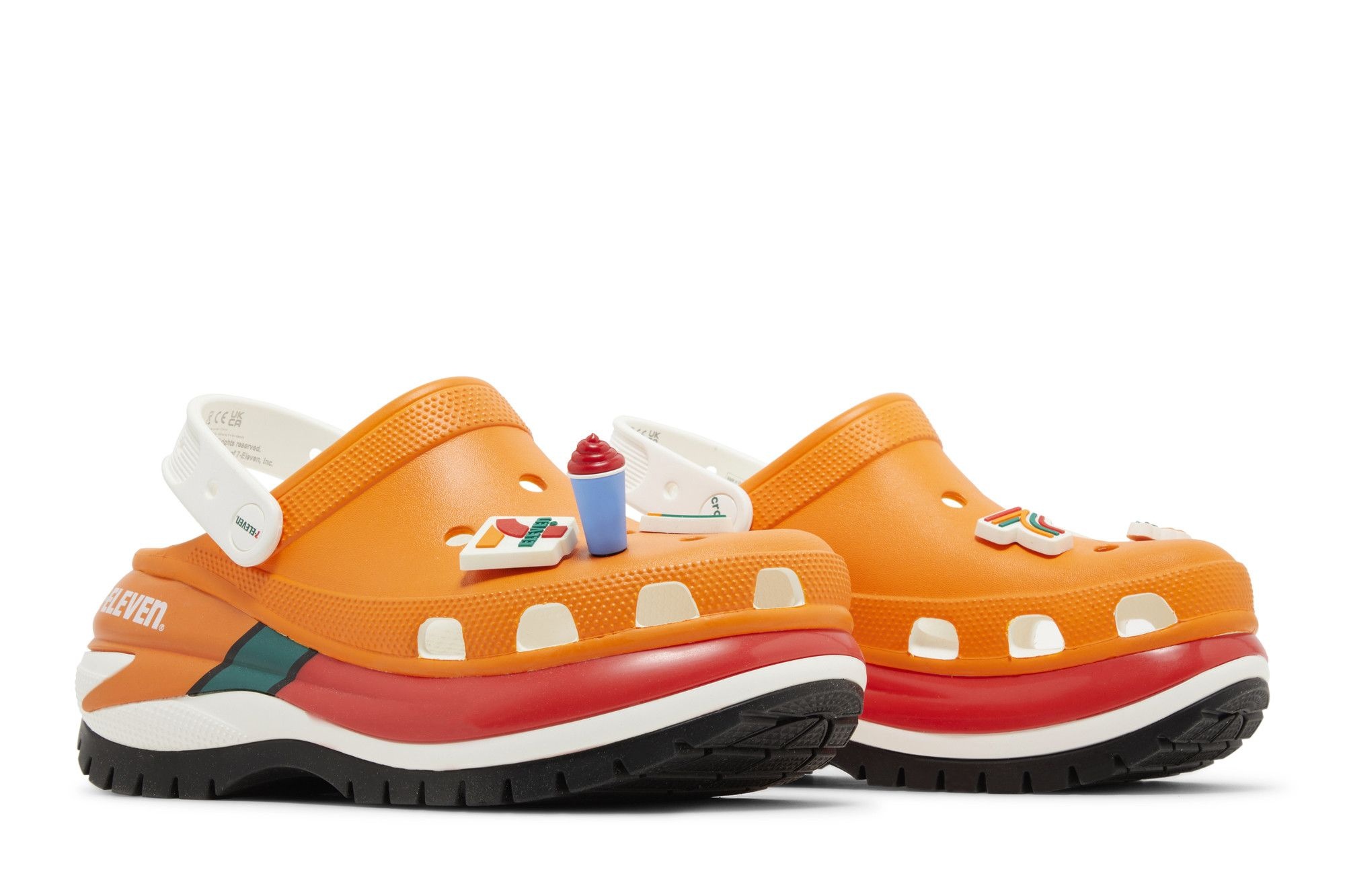 7-Eleven x Crocs Mega Crush Clog 'Orange'