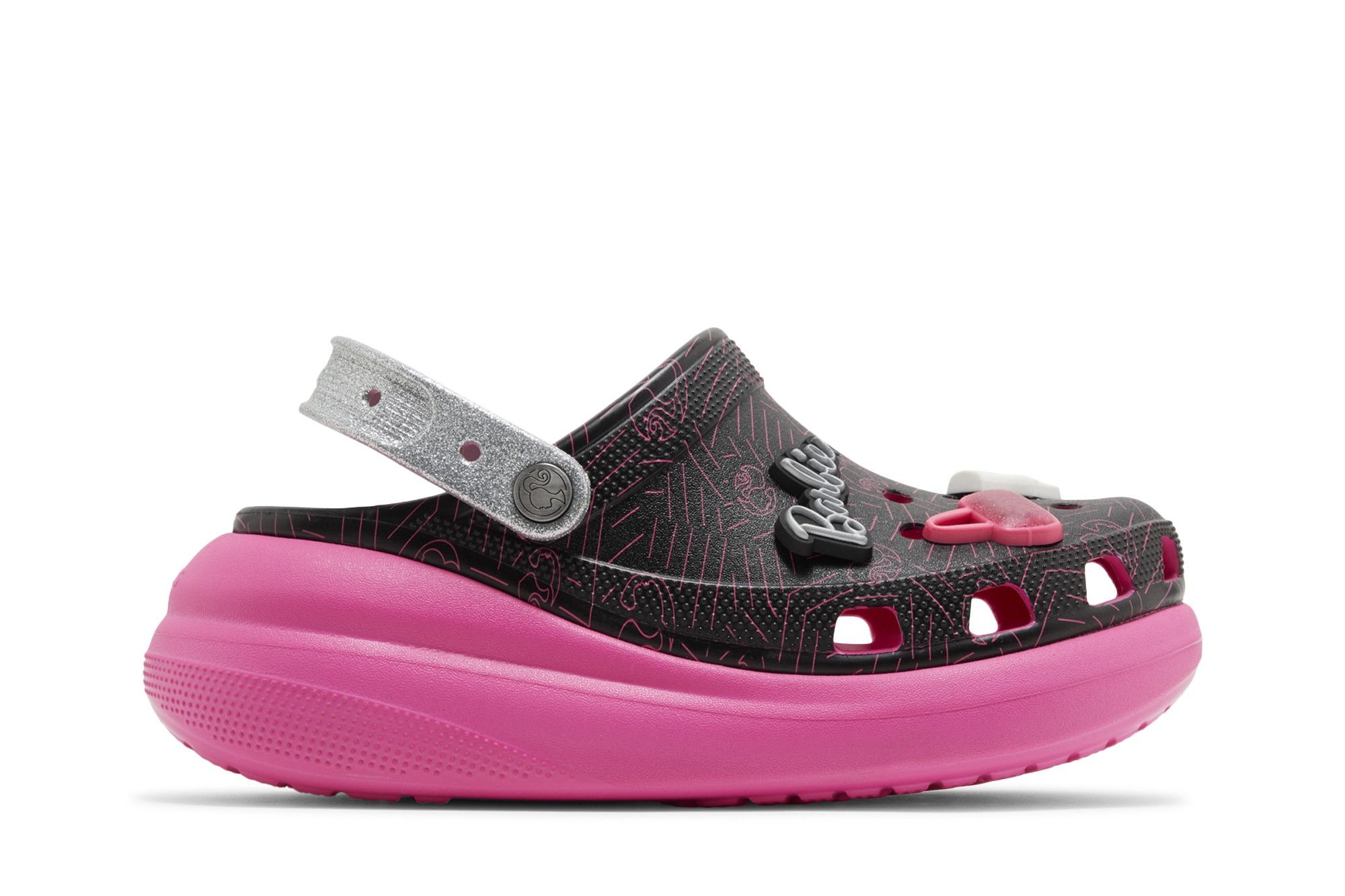 Barbie x Crocs Crush Clog 'Black Pink'