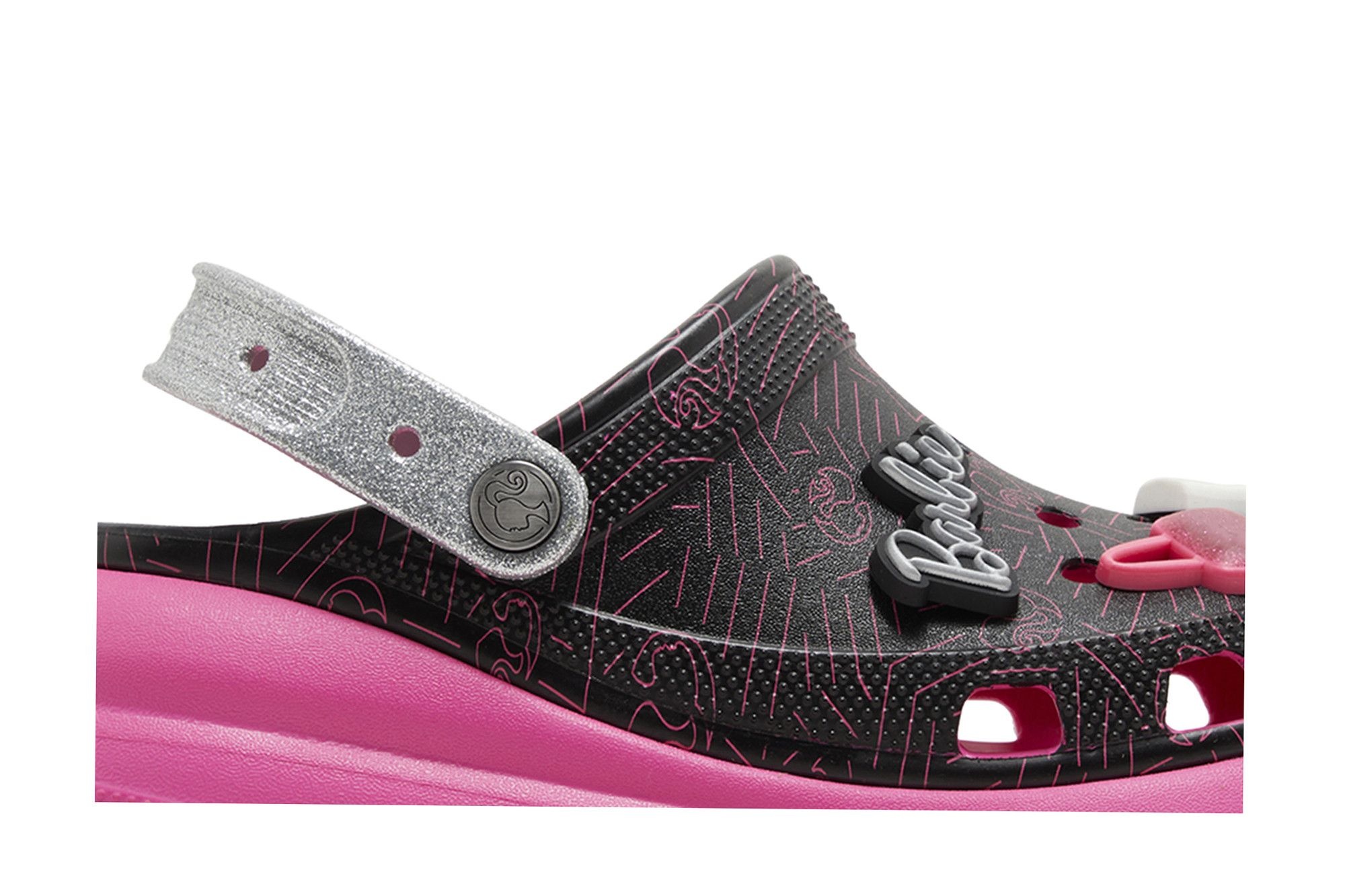 Barbie x Crocs Crush Clog 'Black Pink'