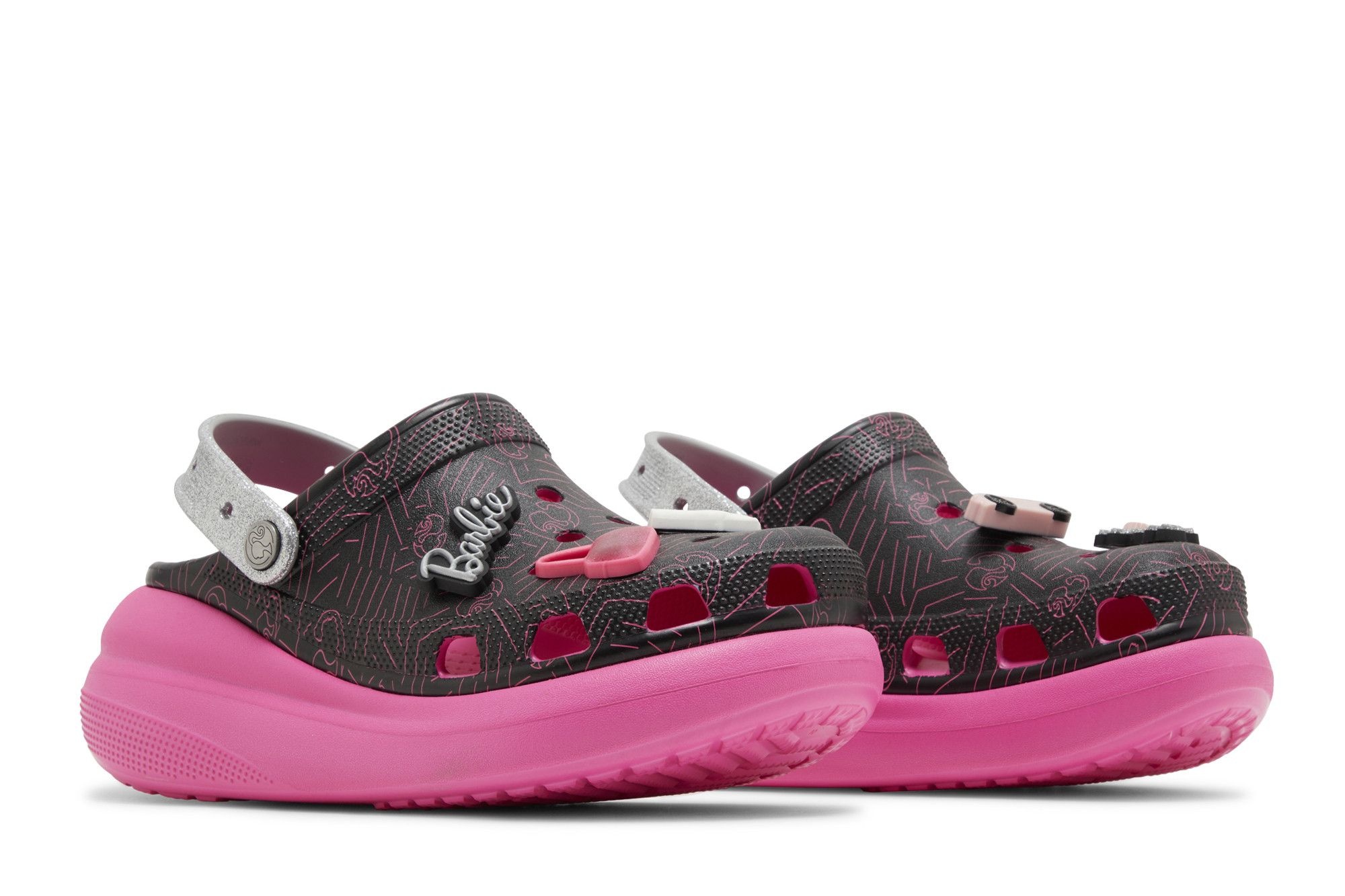 Barbie x Crocs Crush Clog 'Black Pink'