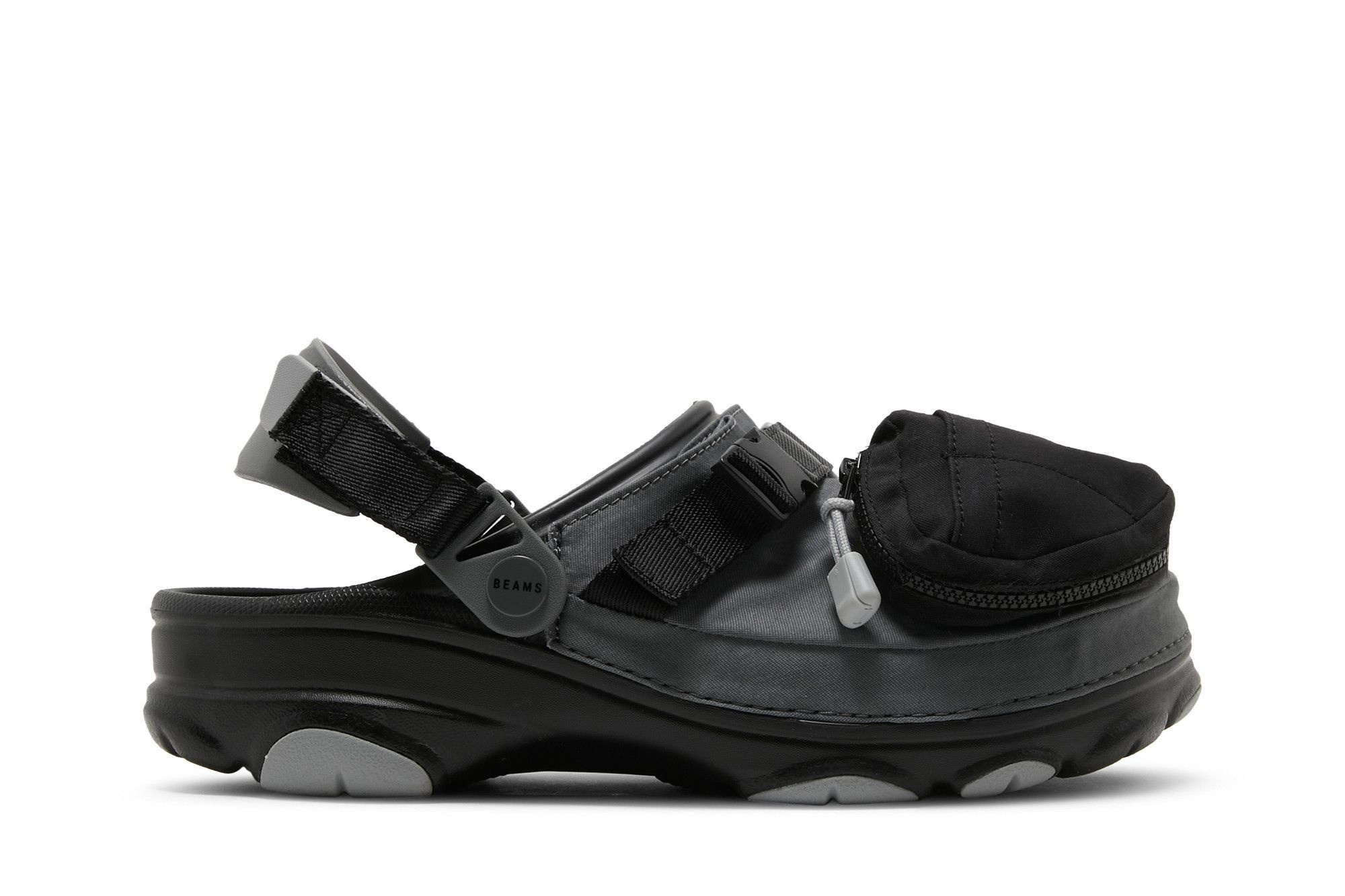 BEAMS x Crocs Classic All-Terrain Outdoor Clog 'Grey Black'