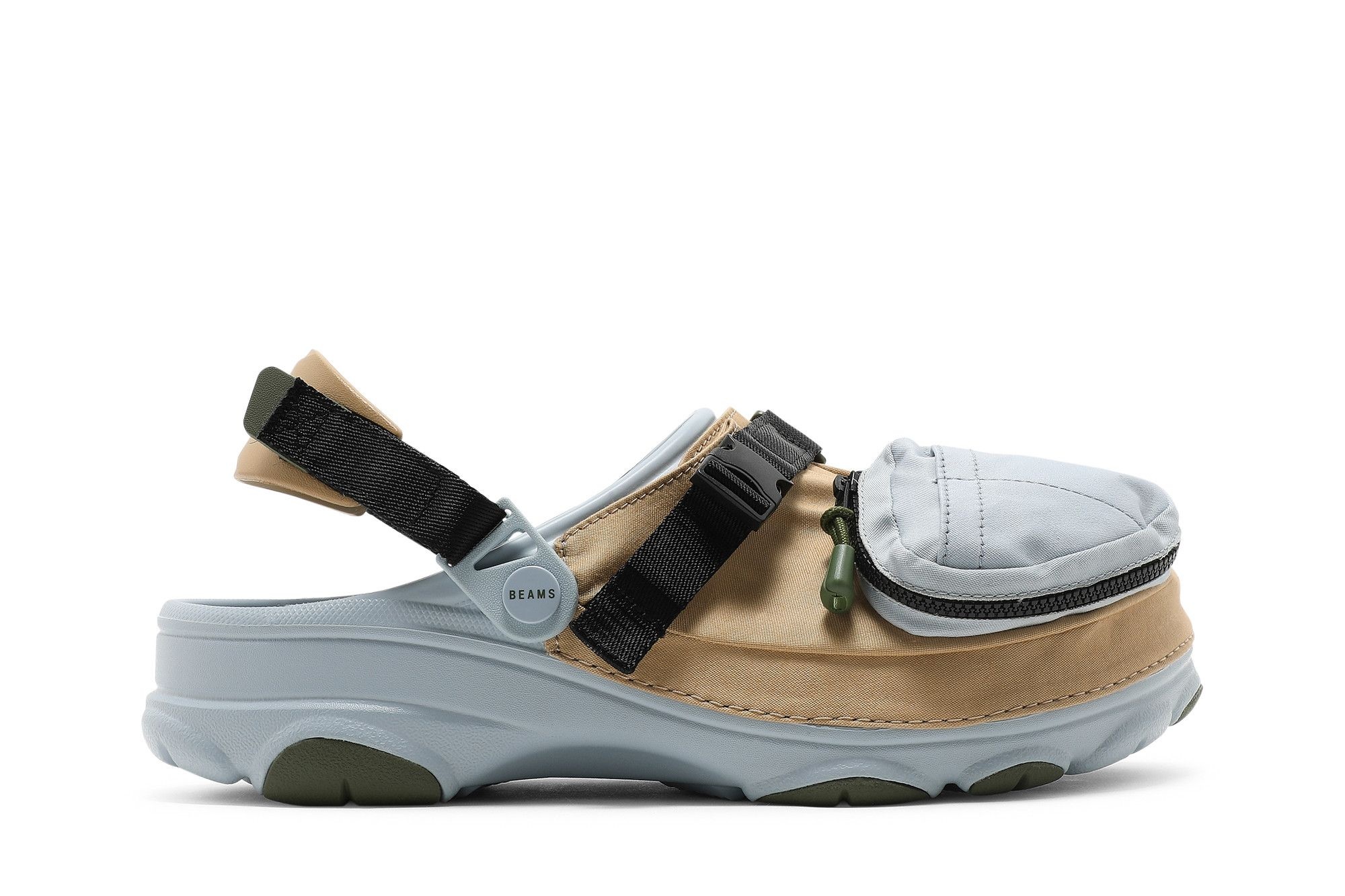 BEAMS x Crocs Classic All Terrain Outdoor Clog 'Khaki Grey'
