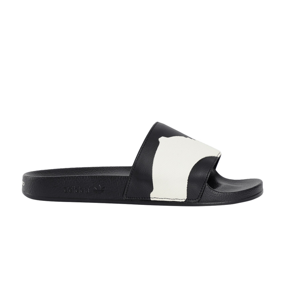 adidas Y-3 Adilette Slide 'Black White'