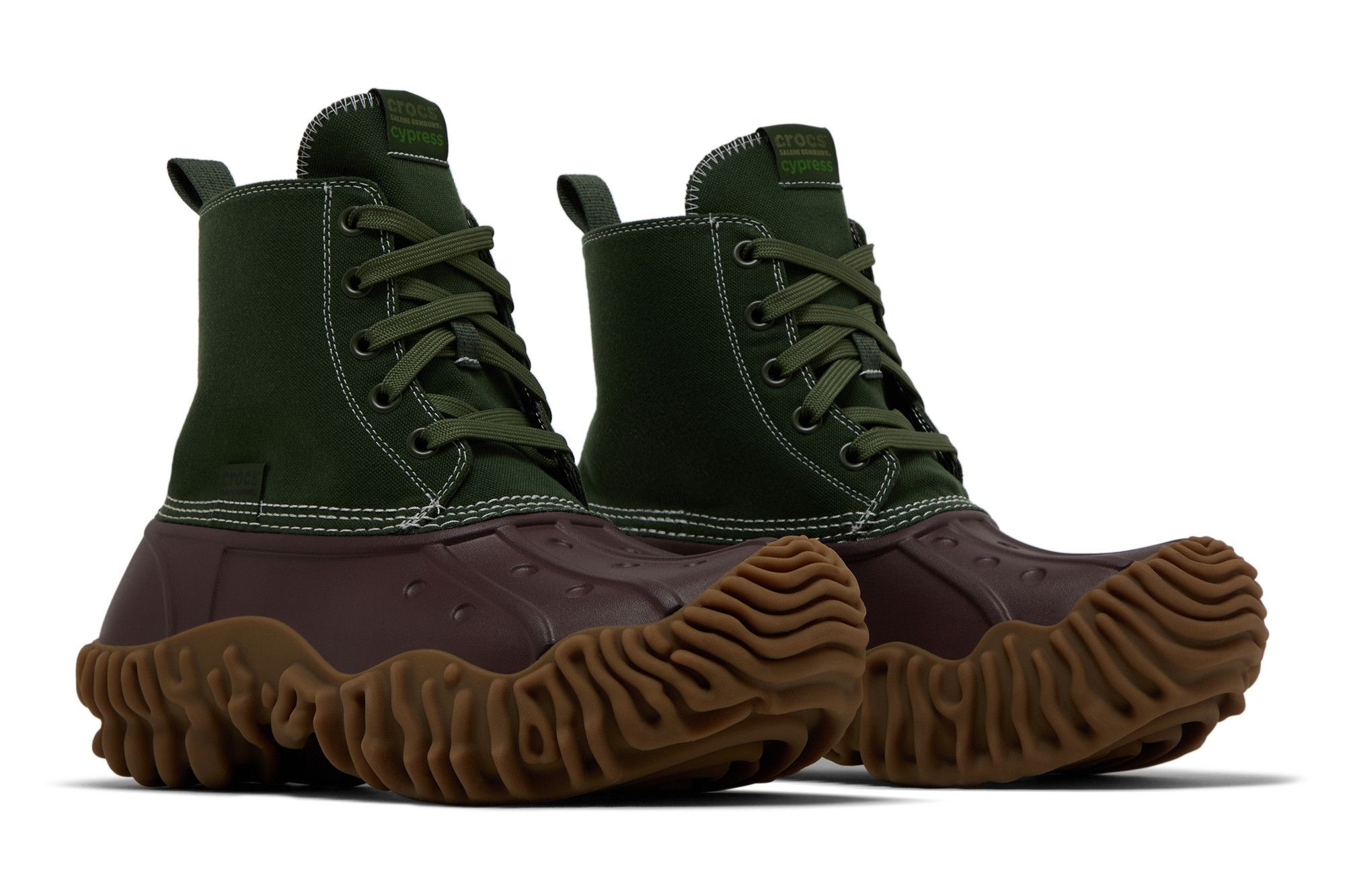 Salehe Bembury x Crocs Pollex Cypress 'Mallard'