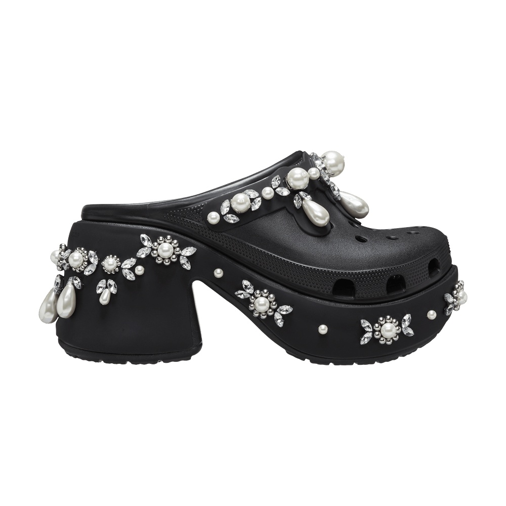 Simone Rocha x Crocs Siren Spiked Clog 'Black'