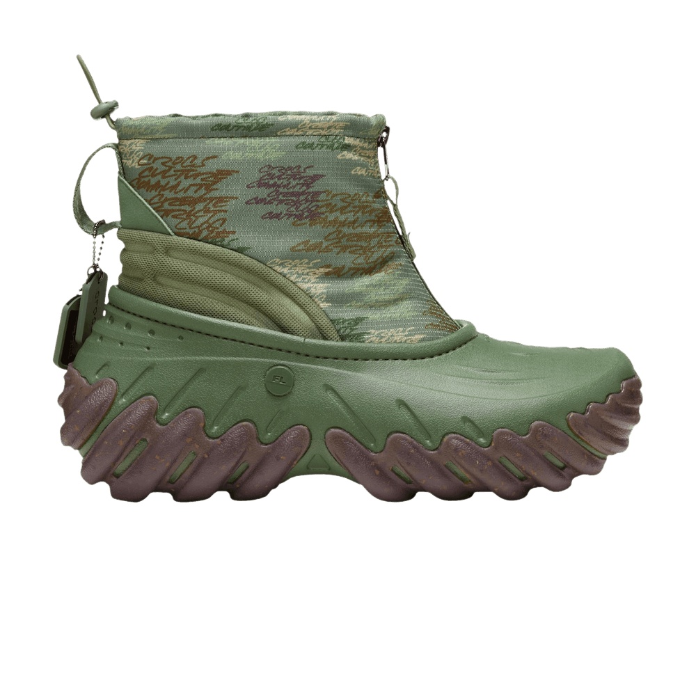 Futura Laboratories x Crocs Echo Boot 'Army Green'