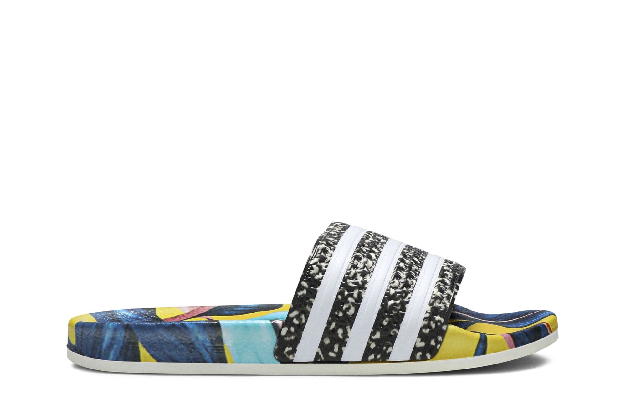 Adidas Wmns Adilette Slides 'Tropical Leaf Print'