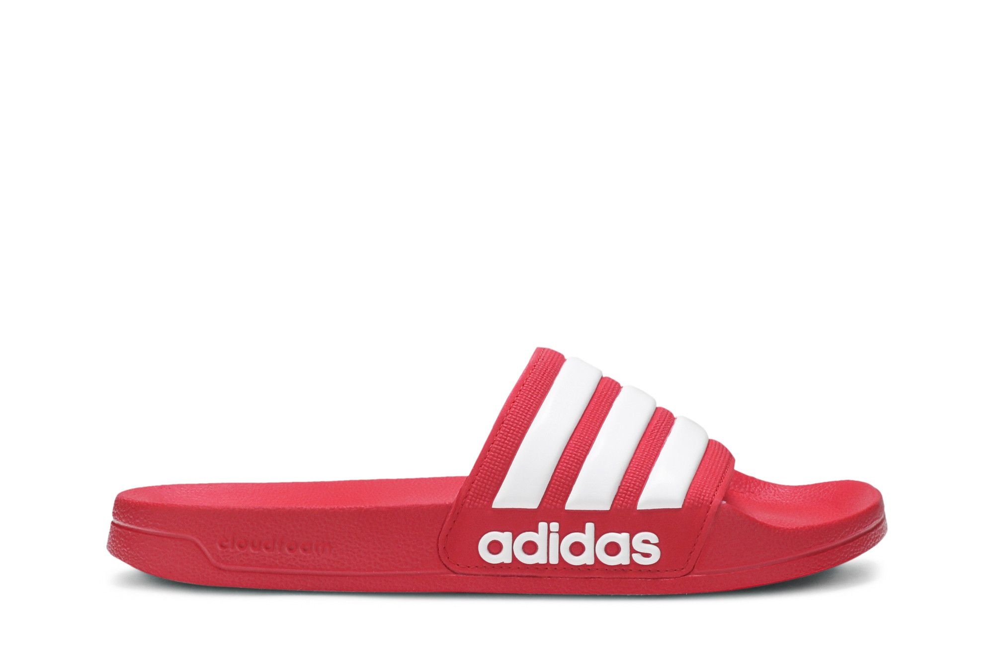 Adidas Adilette CloudFoam Slides 'Scarlet'