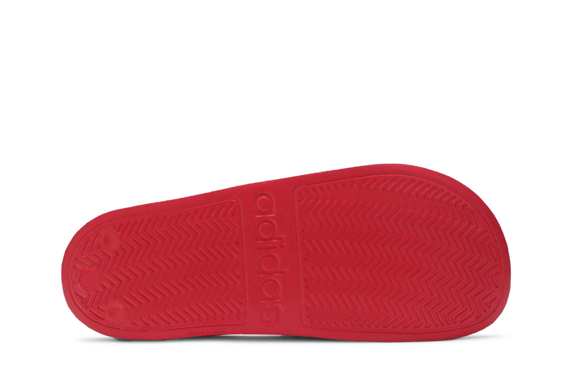 Adidas Adilette CloudFoam Slides 'Scarlet'