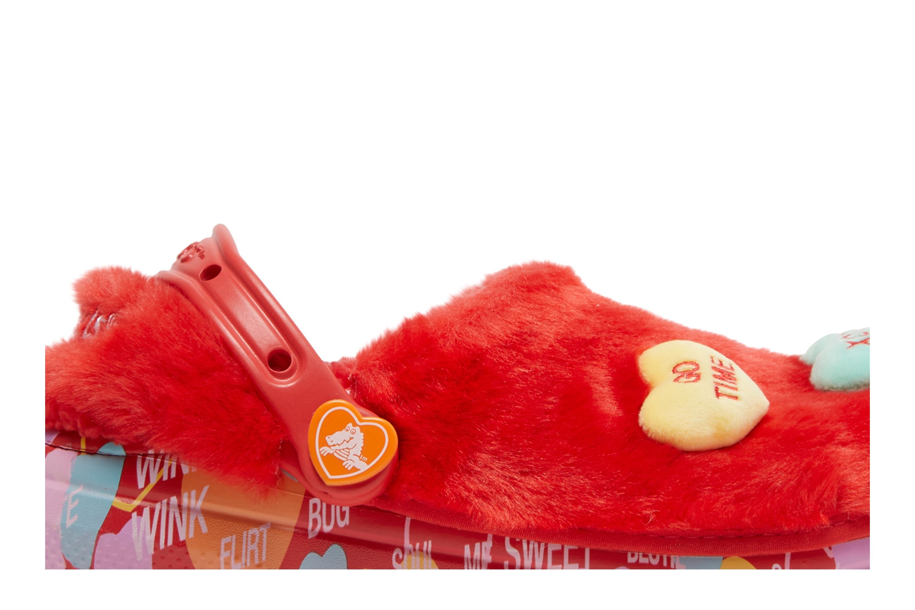 Sweethearts x Crocs Clog Classic Fur 'Valentine's Day'