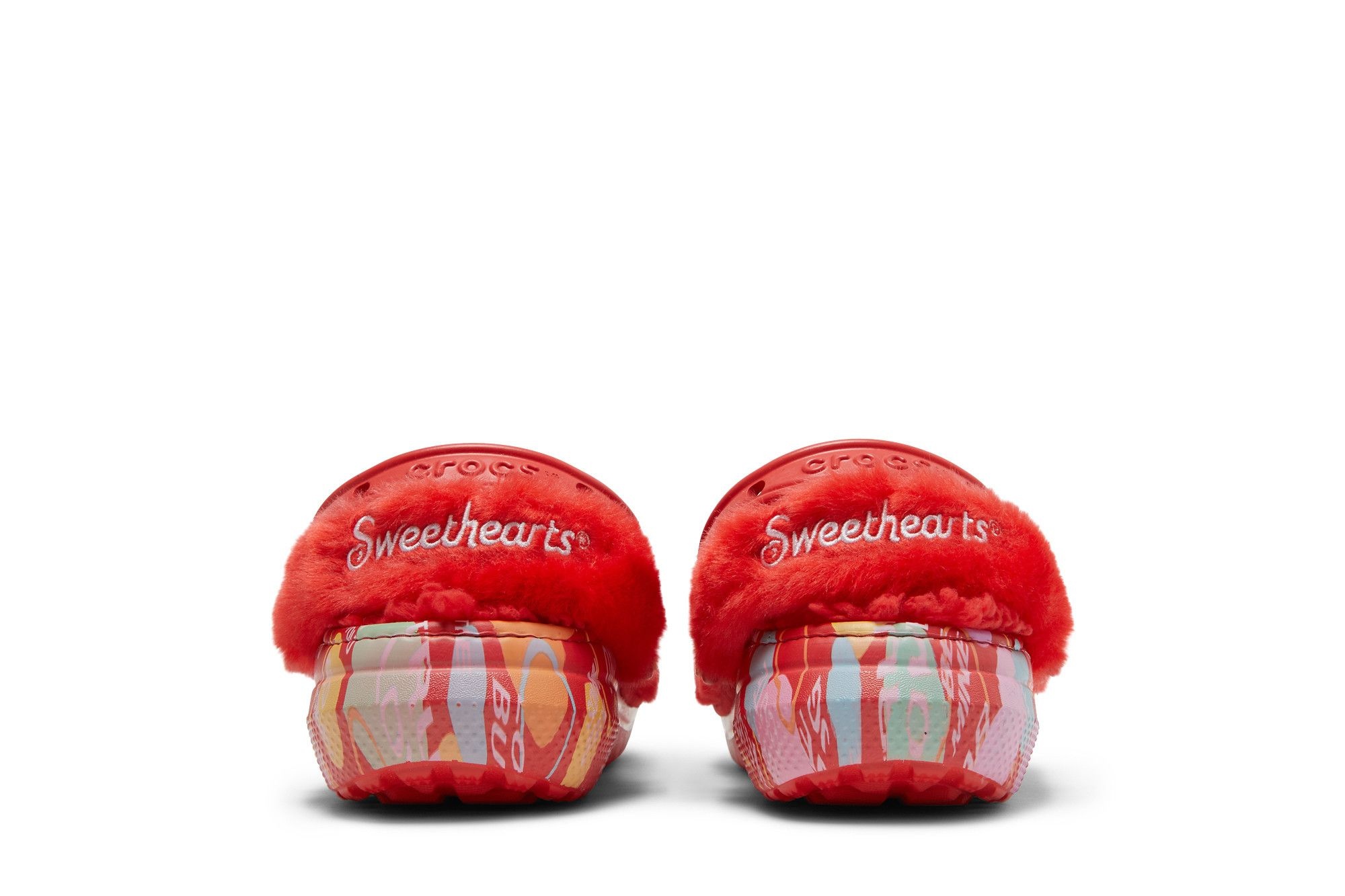 Sweethearts x Crocs Clog Classic Fur 'Valentine's Day'