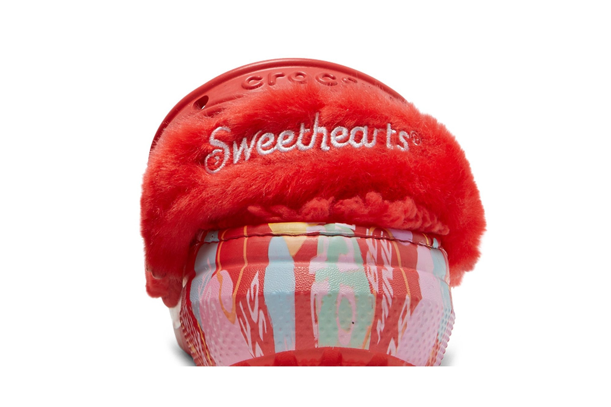 Sweethearts x Crocs Clog Classic Fur 'Valentine's Day'