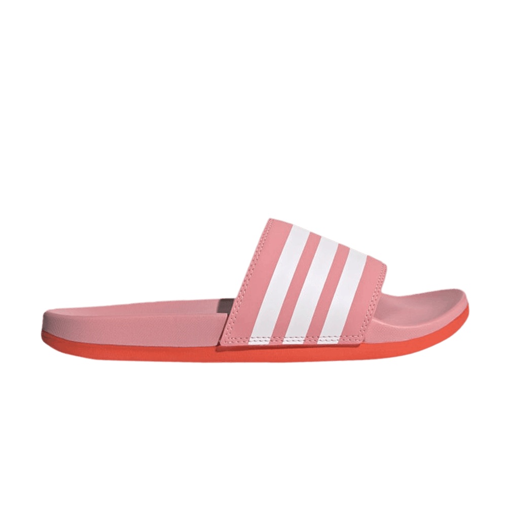 Adidas Wmns Adilette Comfort Slides 'Super Pop Red'
