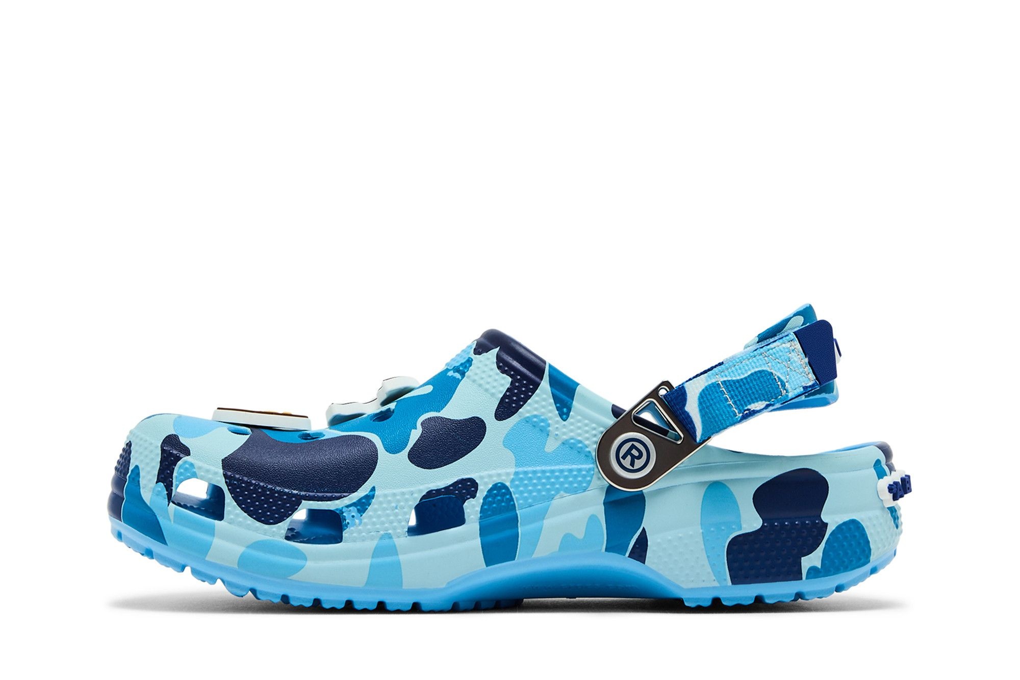 BAPE x Crocs Classic Clog 'ABC Camo - Blue'