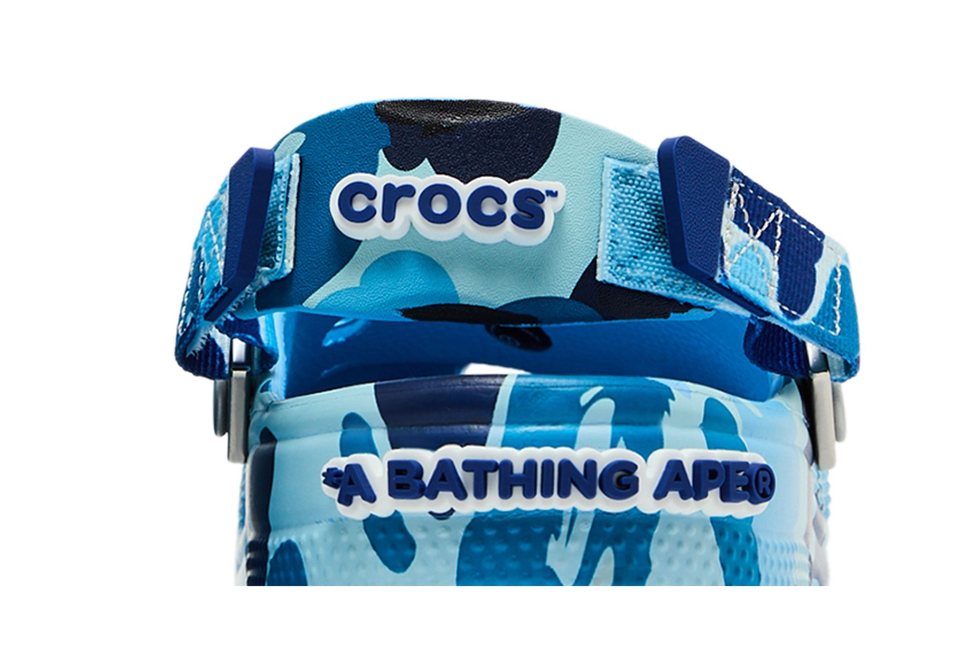 BAPE x Crocs Classic Clog 'ABC Camo - Blue'