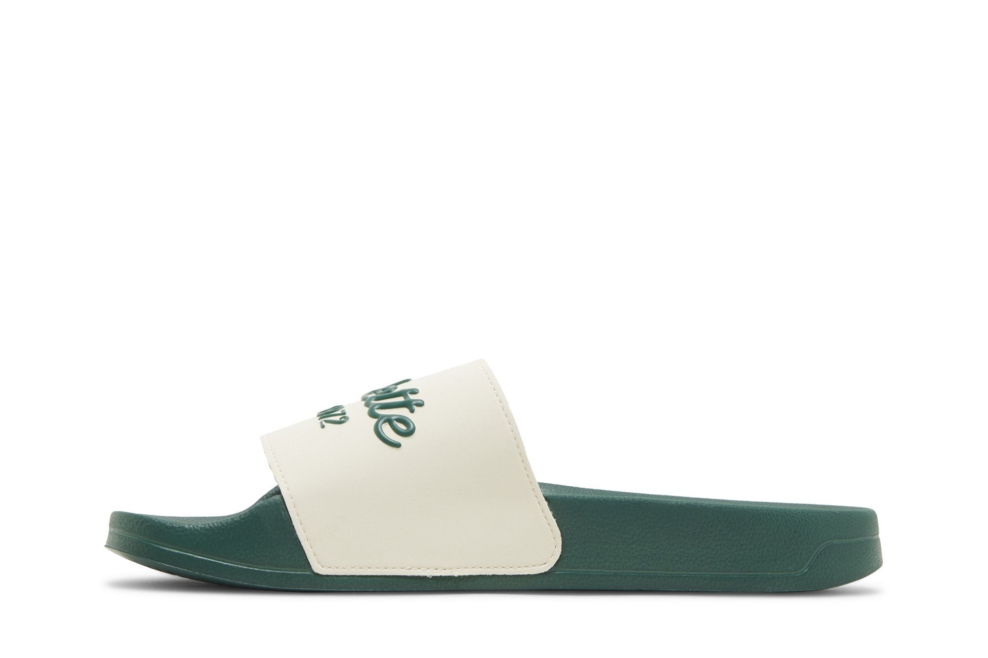 adidas Adilette Slide 'White Collegiate Green'