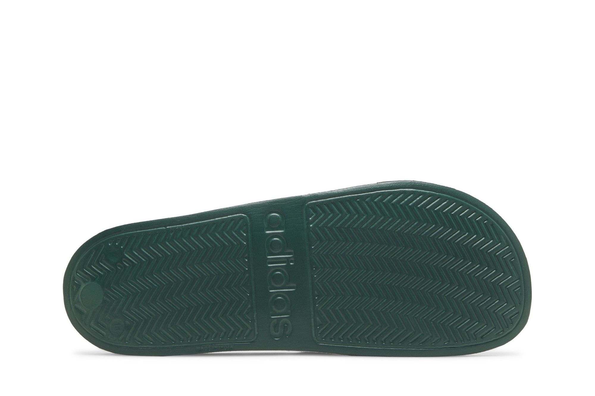 adidas Adilette Slide 'White Collegiate Green'