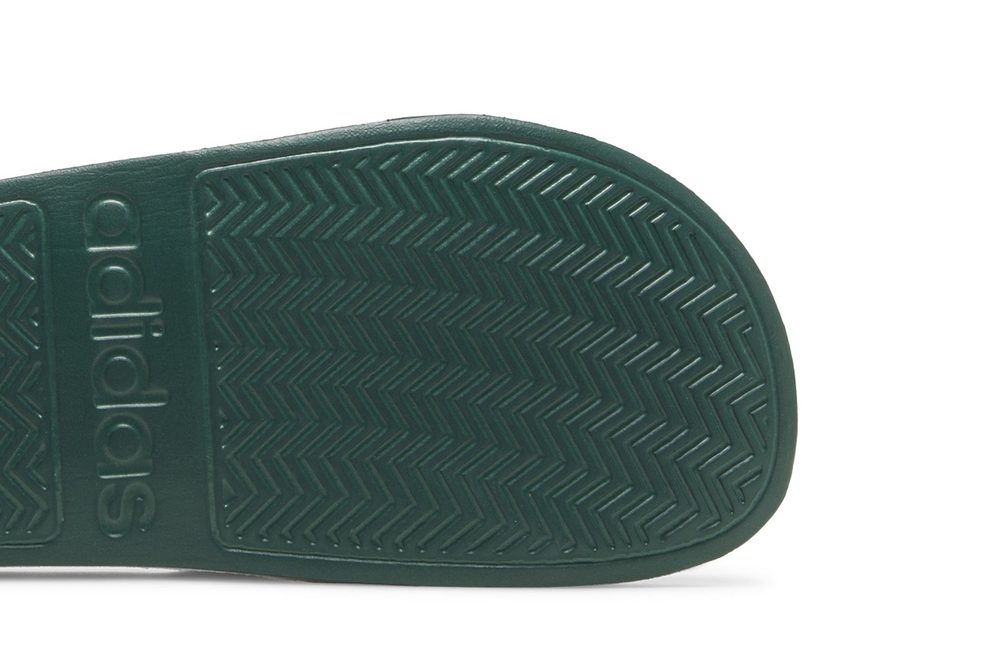 adidas Adilette Slide 'White Collegiate Green'