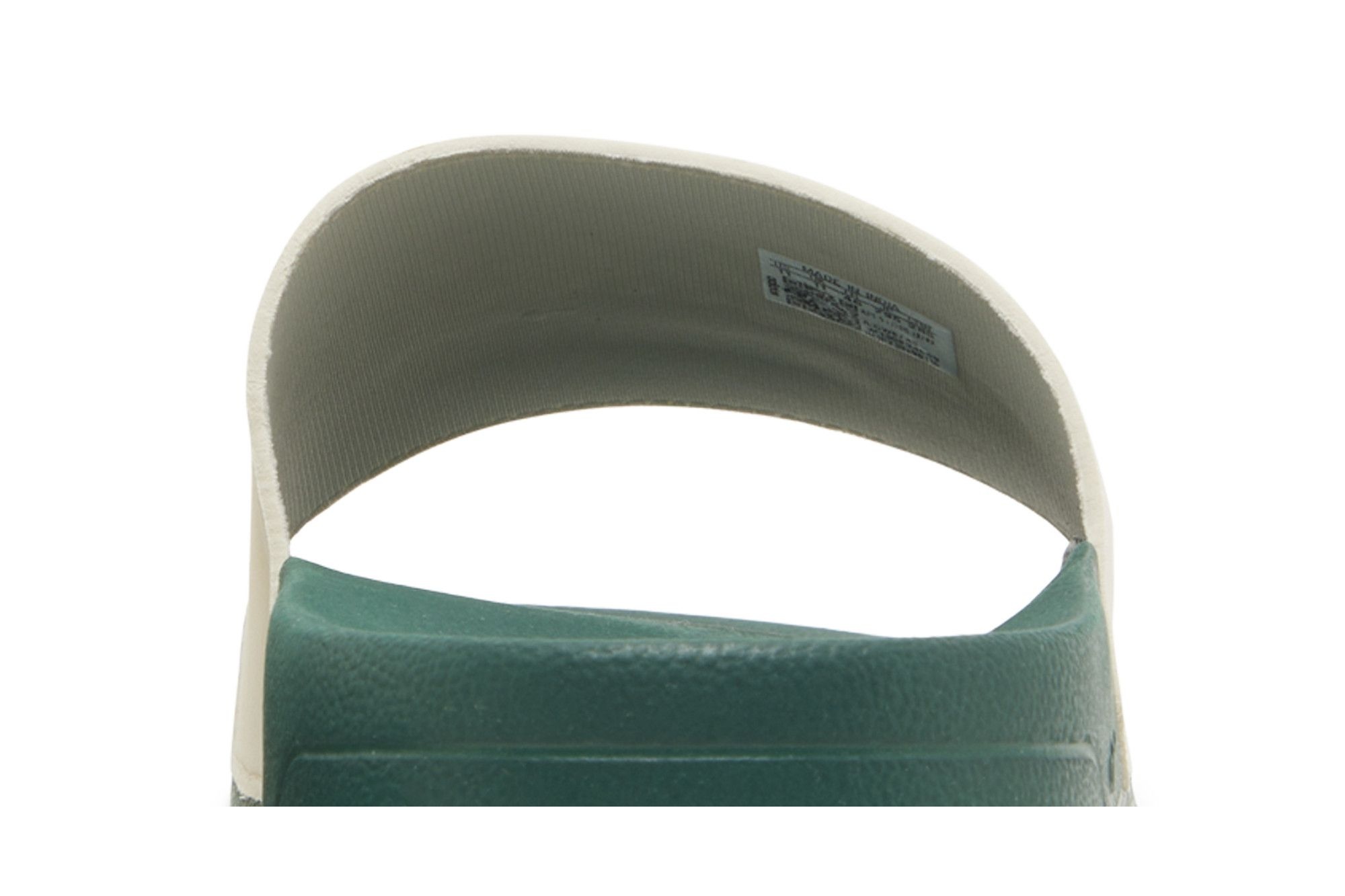 adidas Adilette Slide 'White Collegiate Green'