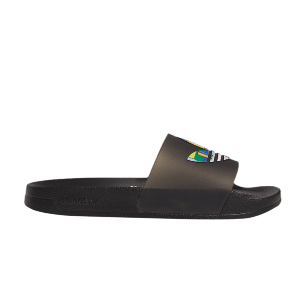 Adidas Adilette Slides 'Pride - Core Black'