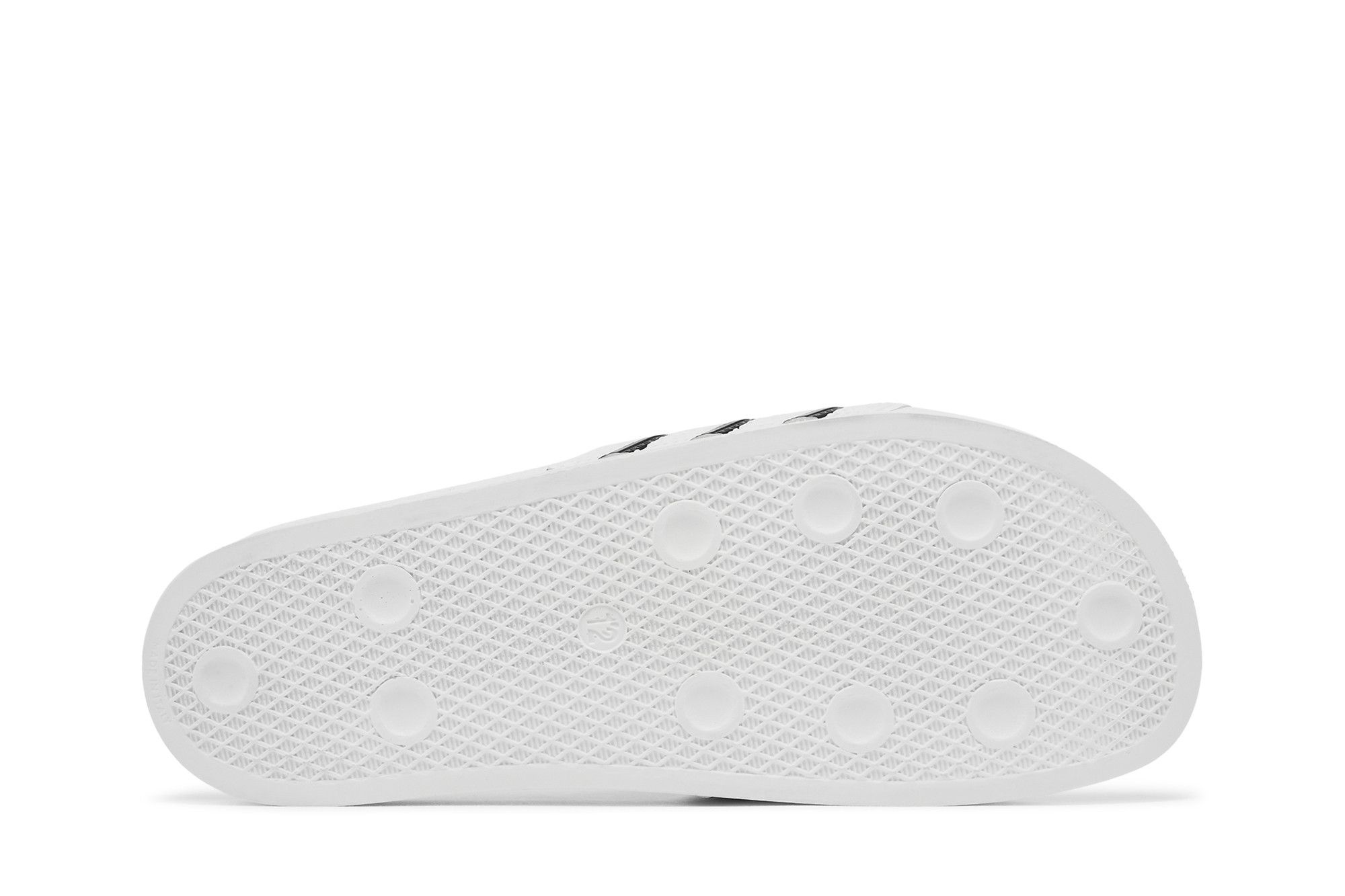 adidas Adilette Slide 'White Black'