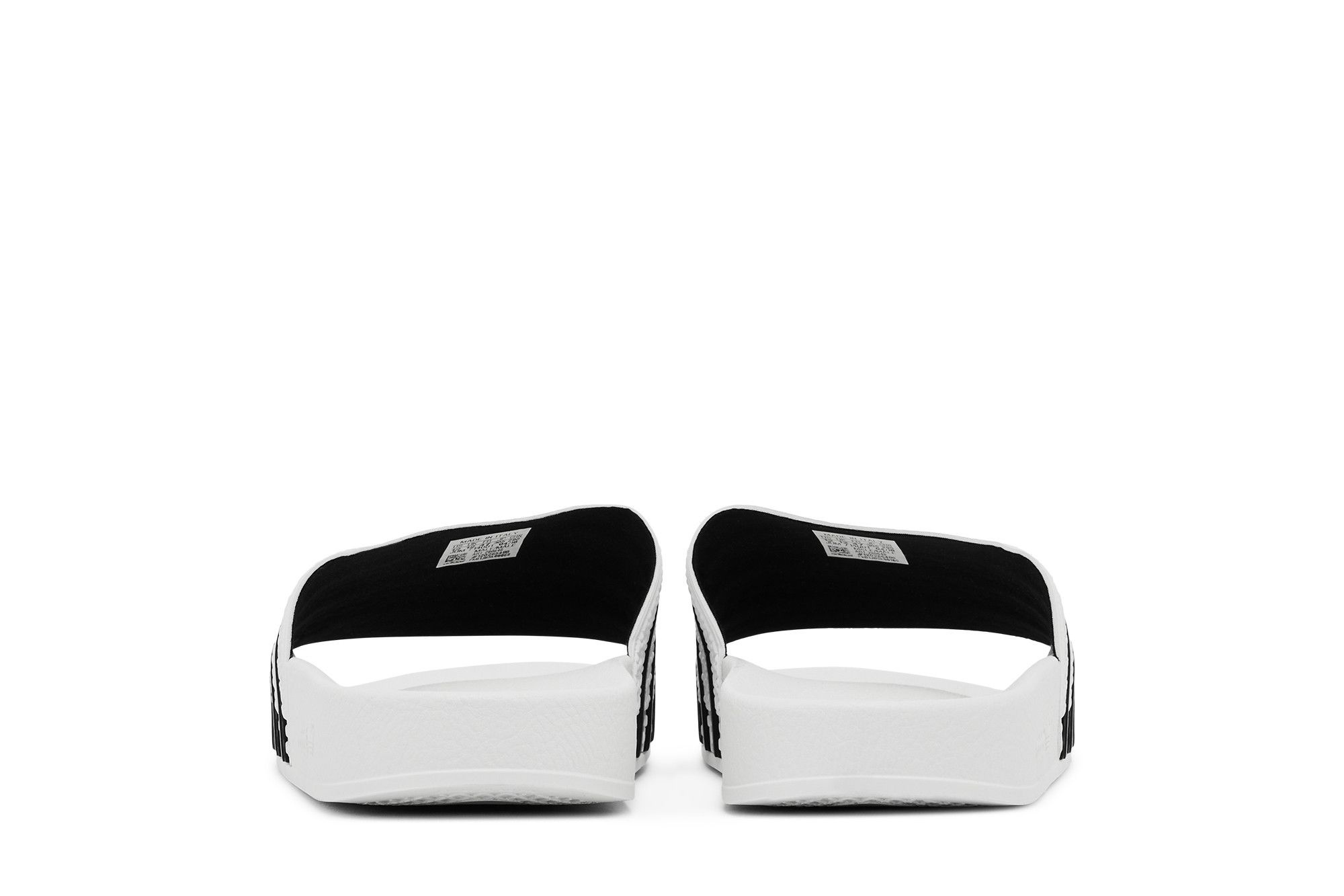 adidas Adilette Slide 'White Black'