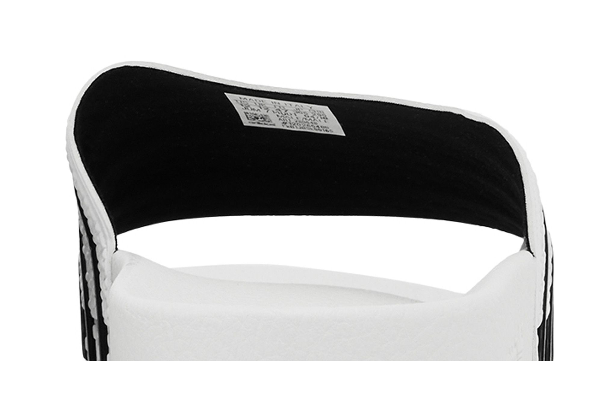 adidas Adilette Slide 'White Black'