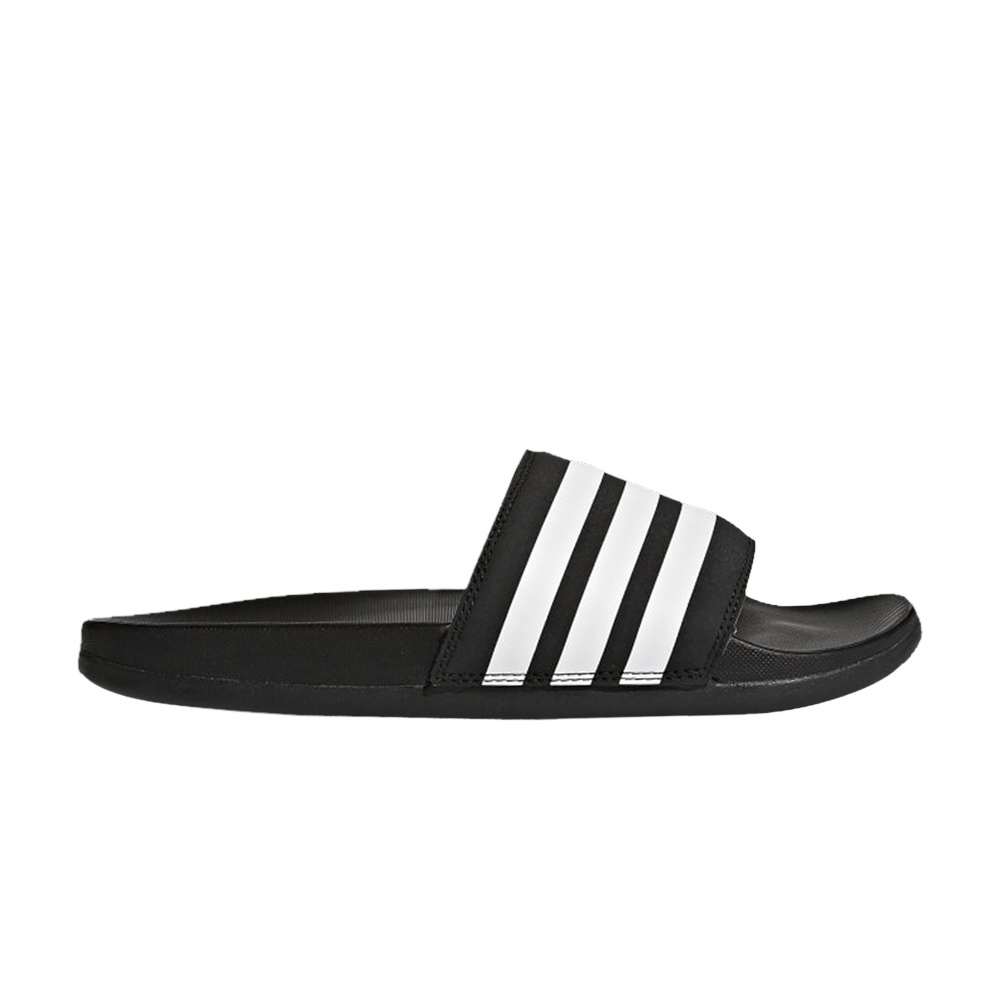 Adidas Wmns Adilette Comfort Slides 'Core Black White'